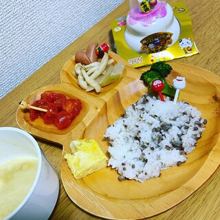 幼児食　お正月メニュー.｡.:*☆